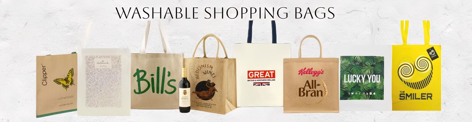 Waschbare Kraftpapiertüten