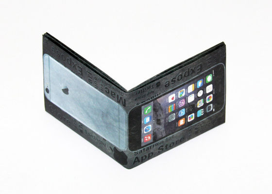 Carton Black Tyvek Wallet Waterproof 1082D Recycled Full Printing Custom Logo