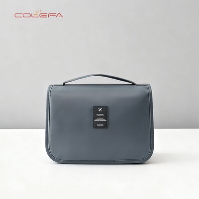 New Korean-Style Travel Makeup Bag Large Capacity Hook-On Oxford Toiletry Pouch Foldable Storage Bag Convenient Handheld Carry Bags