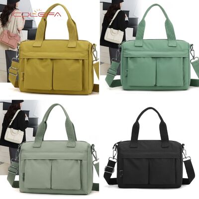 Crossbody Bag Retro-inspired Versatile Nylon Tote with Simple Yet Stylish commuting High-Quality Crossbody Bag with Custom LOGO