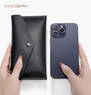 Colefa Korean Style New Arrival PU Leather Long Wallet for Women Ultra-Thin Minimalist Casual Coin Holds Phone Soft Bag Clutch
