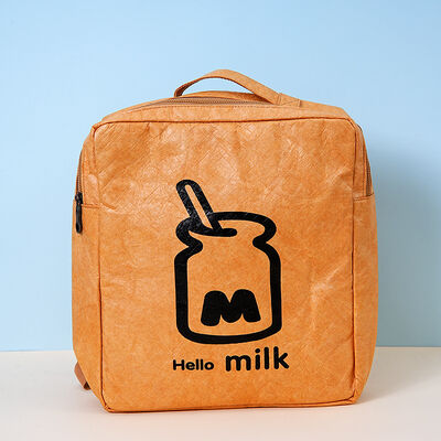 DuPont Paper Backpack Customization Training Tyvek Paper Made Custom LOGO Backpacks Summer Camp Backpacks Wholesales