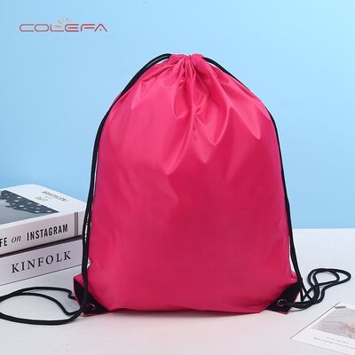 Polyester Drawstring Backpack for Sports Basketball Outdoor and Marathon Events - Customizable Storage Bags Wholesales
