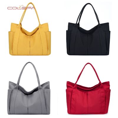 2026 New Canvas Tote Bags Handheld Shoulder Beach Bags Fabric Large Capacity for Women Custom-Made with Personalized LOGO
