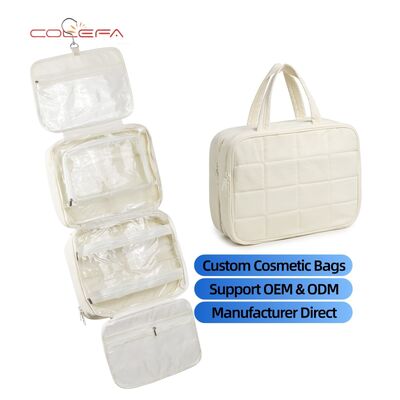 New Arrival Exclusive Large Capacity Toiletry Bag Travel Toiletry Set Cosmetic Bags Storage Travel Makeup Bag with Hanging Hook