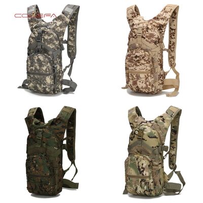 Oxford Cloth Large Capacity Camo Backpack Outdoor Sports Hiking Backpack for Mountaineering Trekking Cycling with Custom LOGO