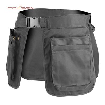 Polyester Multi-Pocket Zipper Waist Bag Lightweight Close-Fitting Tool Kit Multi-Functional Outdoor Hiking Waist Bag Wholesale