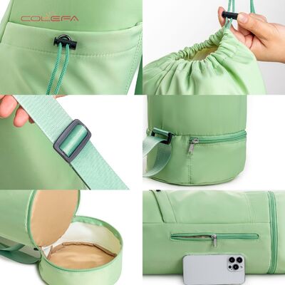 New Arrival Yoga Mat Handheld Backpack Multifunctional Travel Bag Nylon Fabric Sports Fitness Bags Carrier In-Stock Wholesale