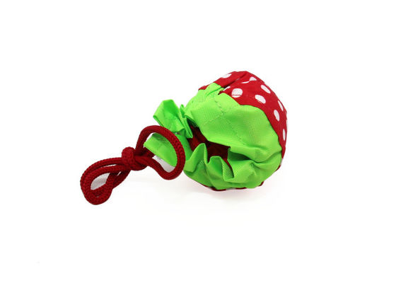 Custom Eco Friendly Polyester Reusable Nylon Folding Shopping Bags With Pouch