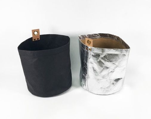 Washable Kraft Paper Storage Bags Home Garden Decoration Custom Size For Plant