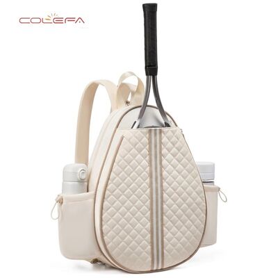 2026 Neuer Stil Leichter Multifunktionaler Polyester-Rucksack Wasserdichter Tennisschläger-Rucksack für Herren & Damen Geeignet für Tennis und Badminton