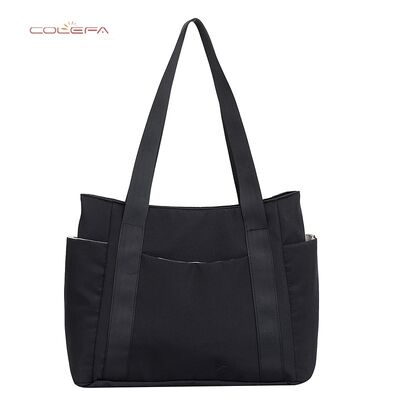 Damen-Tasche, japanischer Stil, einfarbige Tote Bag, große Kapazität, Umhängetasche, lässige minimalistische Mom Bag, Handtasche aus Canvas-Stoff